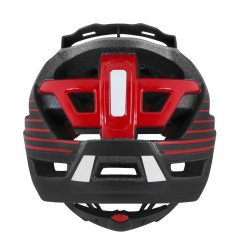 Casco Force Raptor GRIS-ROJO