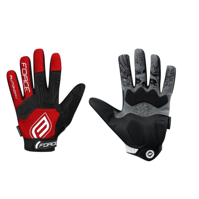 Luvas Force Gel Autonomy VERMELHO Luvas Force Gel Autonomy VERMELHO