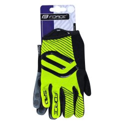 Gloves Luvas Force Gel Spid YELLOW