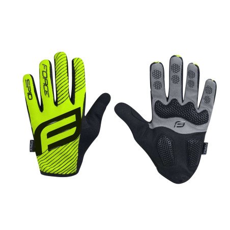 Gloves Luvas Force Gel Spid YELLOW