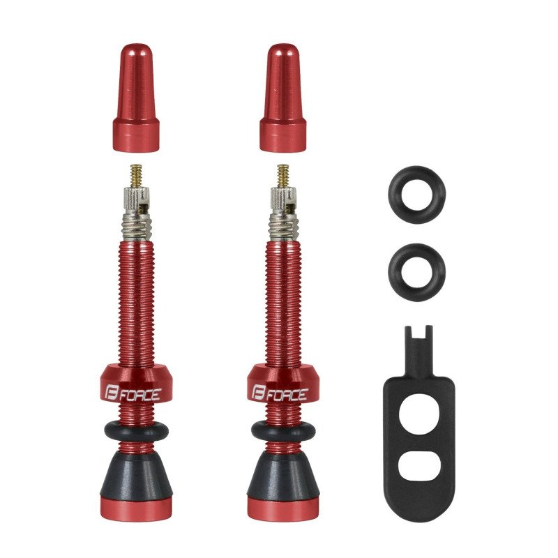 Válvula Tubeless Force ROJO Válvula Tubeless Force ROJO