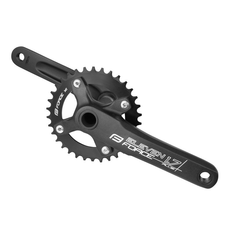 PEDALEIRO FORCE ELEVEN1.7+ ALUMINIO 175MM 34T PEDALEIRO FORCE ELEVEN1.7+ ALUMINIO 175MM 34T