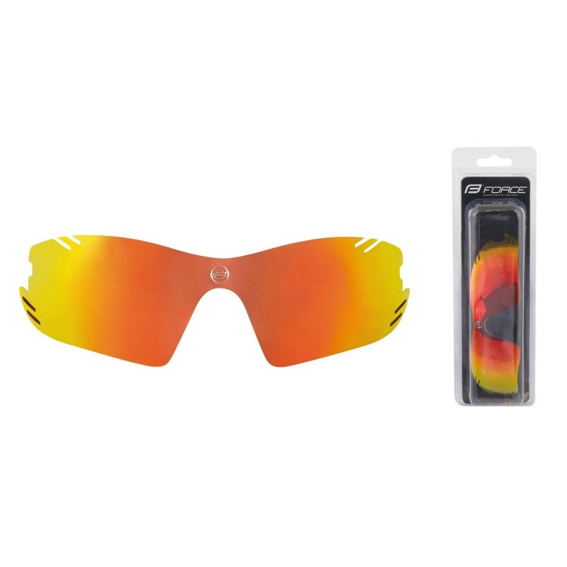 Lentes Óculos Force Race Pro LARANJA Lentes Óculos Force Race Pro LARANJA