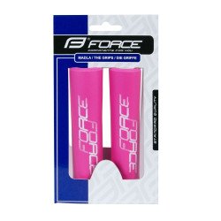 Puños BTT FORCE LOX silicona ROSA