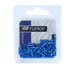 Cable end tip Force, box 100 units BLUE