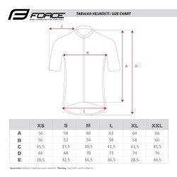 Jersey FORCE SQUARE long sleeves