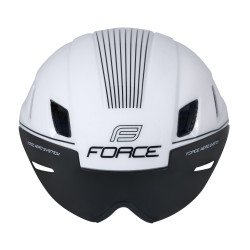 Capacete FORCE WORM 52 - 59 cm BRANCO