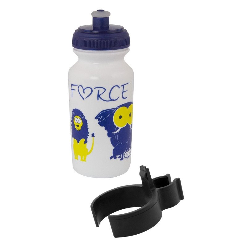 Botella para niños con soporte Force 0.3L AZUL