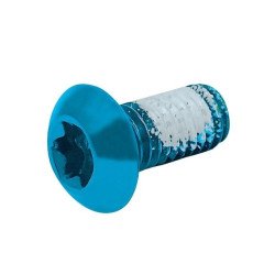 Tornillos de disco Force 12pcs AZUL