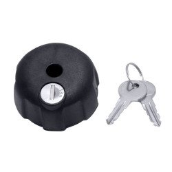 Lockable handle for bicycle rack for roof Peruzzo, Bloqueio UNI