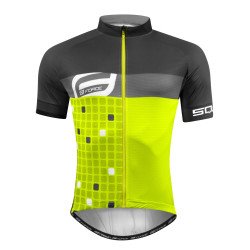 Maillot FORCE SQUARE JAUNE