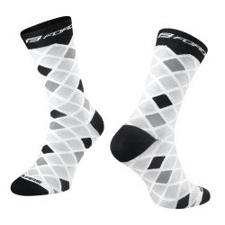 Compression Socks FORCE SQUARE WHITE