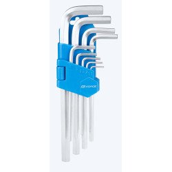 Set of 9 hex wrenches FORCE ECO 1,5-10mm