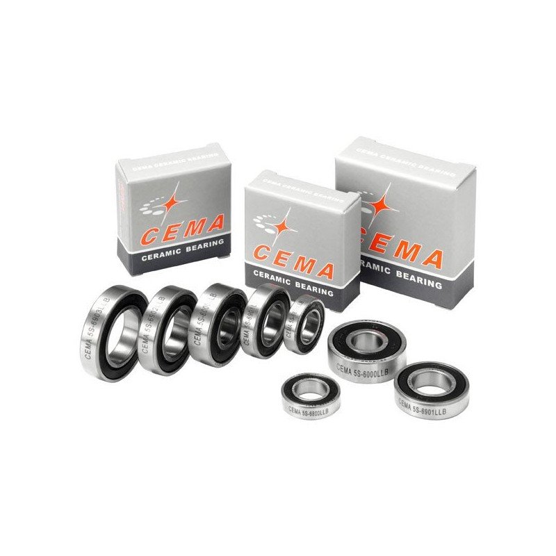 Normal bearing Chrome Steel 25 X 37 X 7 CEMA