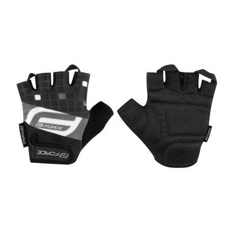 Gloves FORCE SQUARE BLACK