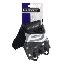 Gloves FORCE SQUARE BLACK