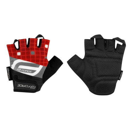 Des gants FORCE SQUARE ROUGE