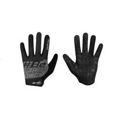 Gloves FORCE MTB SWIPE Summer BLACK-GRAY