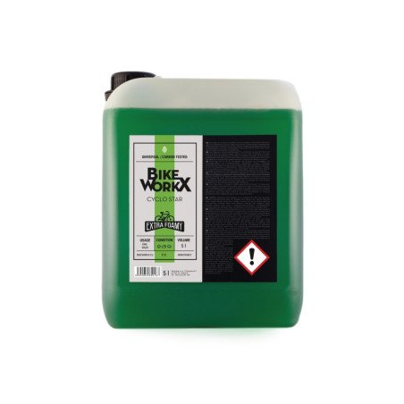 Espuma de limpeza BikeWorkx Cyklo Star 5L