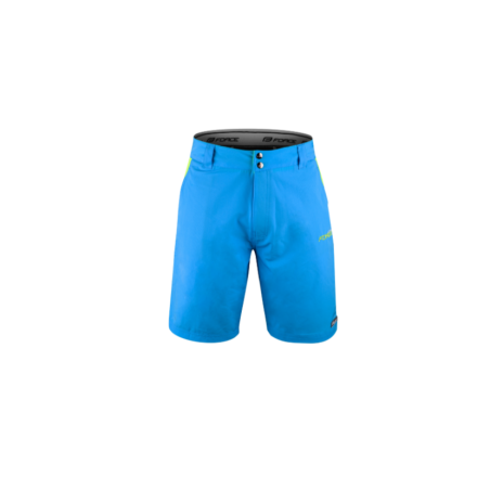 Bermudas FORCE BLADE MTB AZUL CLARO