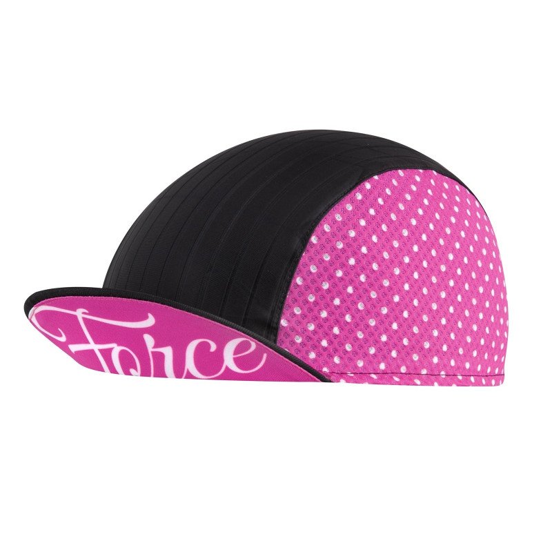 Boné Force F POINTS PRETO-ROSA NEGRO-ROSA