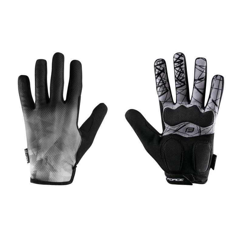 Des gants FORCE MTB CORE GRIS Des gants FORCE MTB CORE GRIS