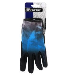 Gloves FORCE MTB CORE BLUE