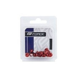 Tornillos Force para Disco 12pcs ROJO