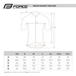 Jersey FORCE MTB CORE 2021 VERMELHO