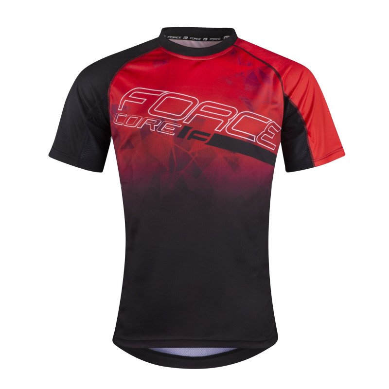 Maillot FORCE MTB CORE 2021 ROUGE