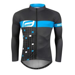 Maillot Manche longue FORCE SQUARE BLEU