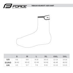 Shoe Covers FORCE NEOPRENE BASIC