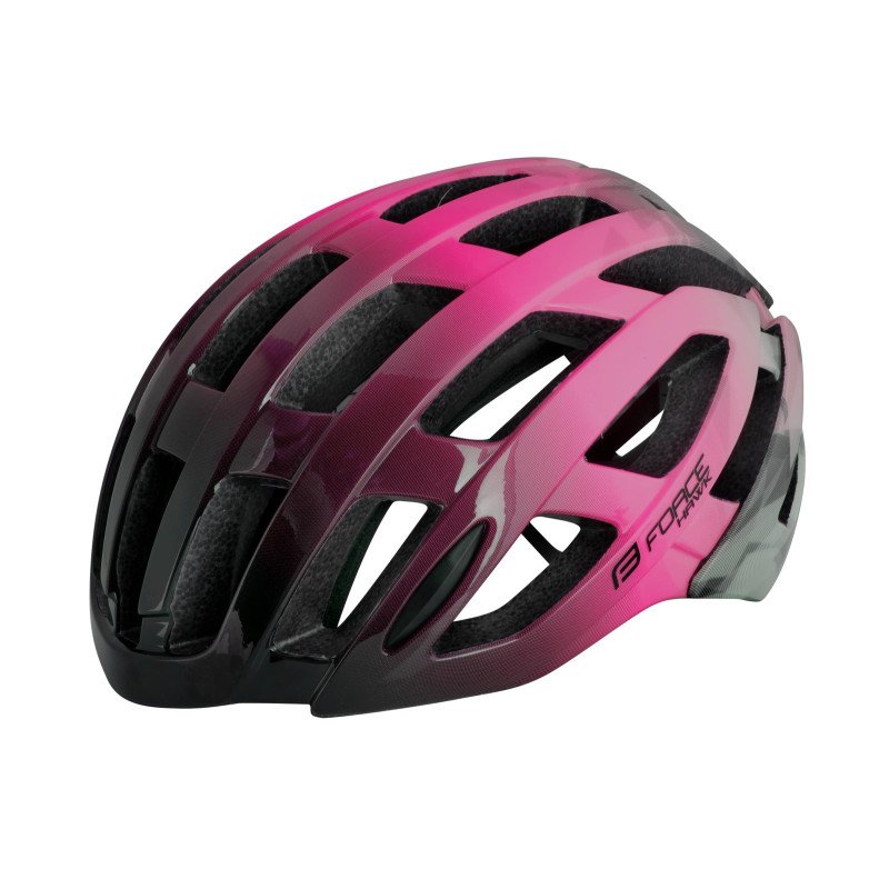 Capacete FORCE HAWK PRETO-ROSA