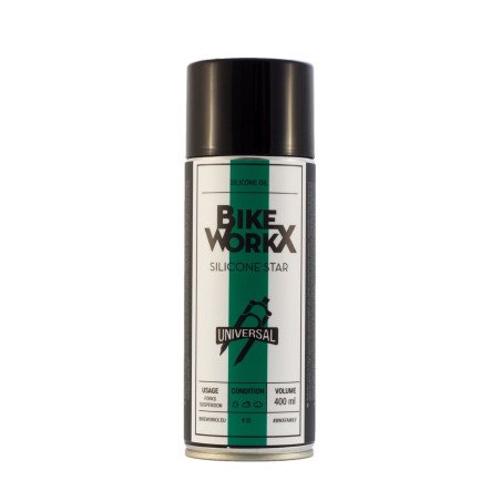 BikeWorkx Silicone Star Oil/Lubricant 400ml