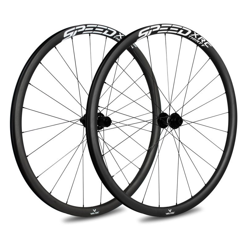 WHEELSET VELTEC GRAVEL CARBON LRS SPEED XRC 30 DISC 12X100 /