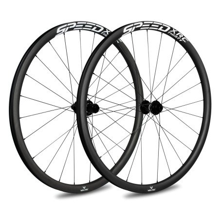 PAR RODAS VELTEC GRAVEL CARBONO LRS SPEED XRC 30 DISCO 12X100 /