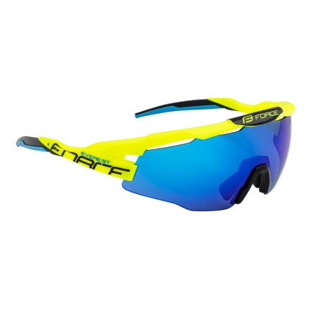 Lunettes FORCE EVEREST JAUNE - VERRES BLEU