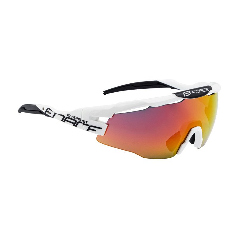 Sunglasses FORCE EVEREST WHITE - ORANGE LENSES Sunglasses FORCE EVEREST WHITE - ORANGE LENSES
