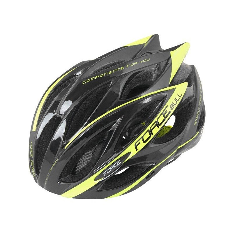Casque Force Bulls JAUNE Casque Force Bulls JAUNE