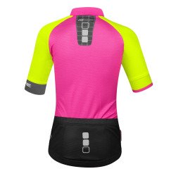Jersey FORCE KID SQUARE STAR Criança AMARELO-ROSA