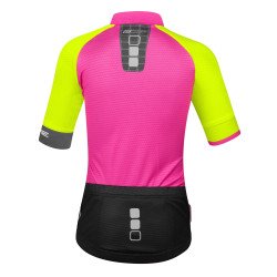 Jersey FORCE KID SQUARE STAR YELLOW-PINK