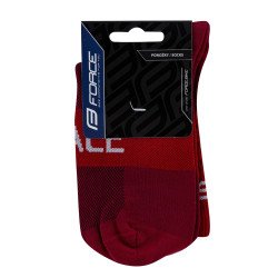 Calcetines FORCE TRACE ROJO