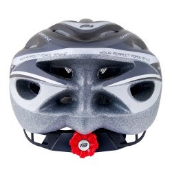 Casque FORCE HAL NOIR-GRIS-BLANC 902474