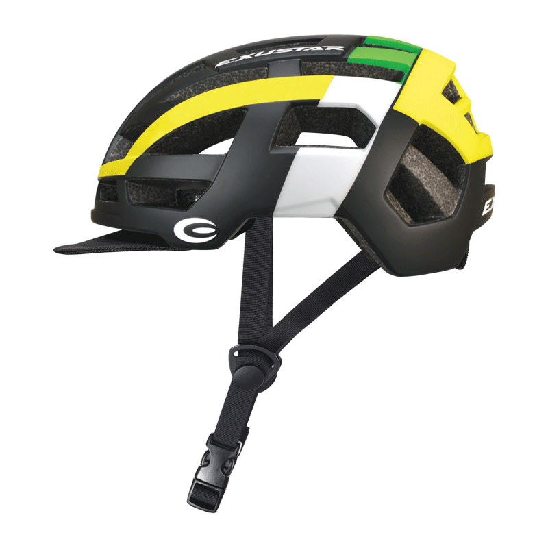 Casque EXUSTAR E-BHC301 JAUNE