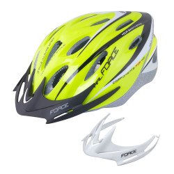 Casque FORCE HAL JAUNE
