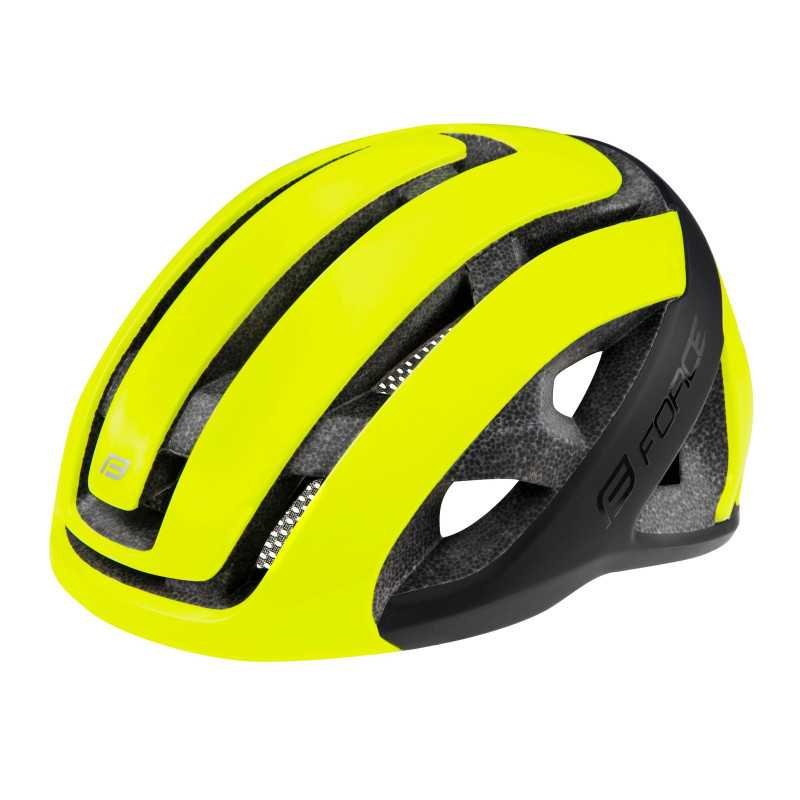 Casque FORCE NEO NOIR-JAUNE