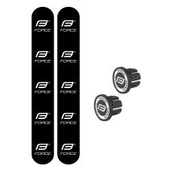 Rubans de guidon FORCE EVA DUAL BLEU