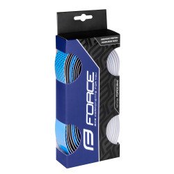 Rubans de guidon FORCE EVA DUAL BLEU