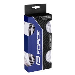 Cintas de manillar FORCE EVA DUAL BLANCO