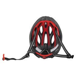 Casque FORCE BULL HUE NOIR-ROUGE